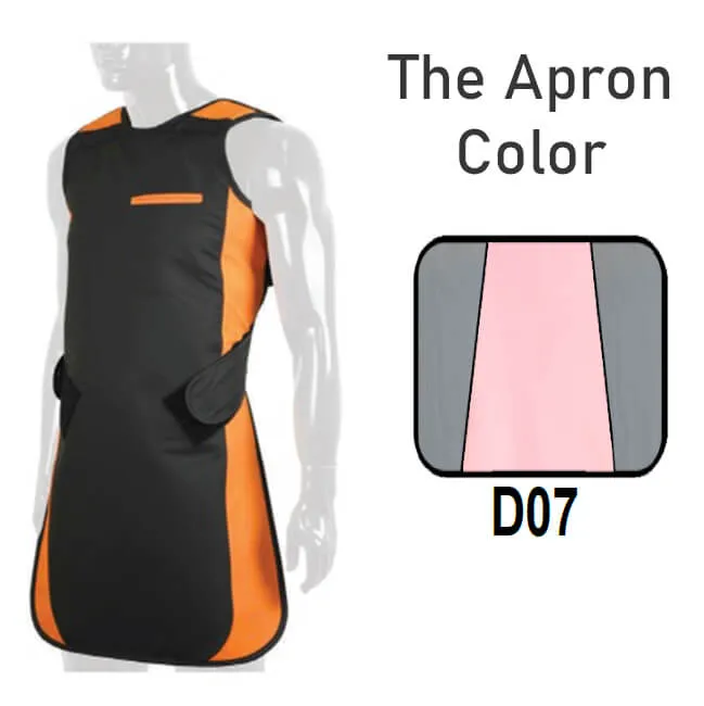 Adult Panorama Lead Apron without Collar 0.35mm Pb, Color D07