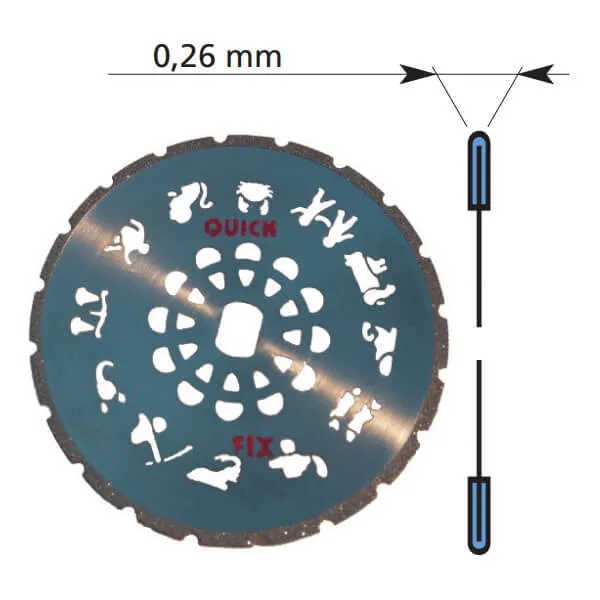 FlexiFlex Diamond Disc, Single-Sided Flexible Diamond Disc