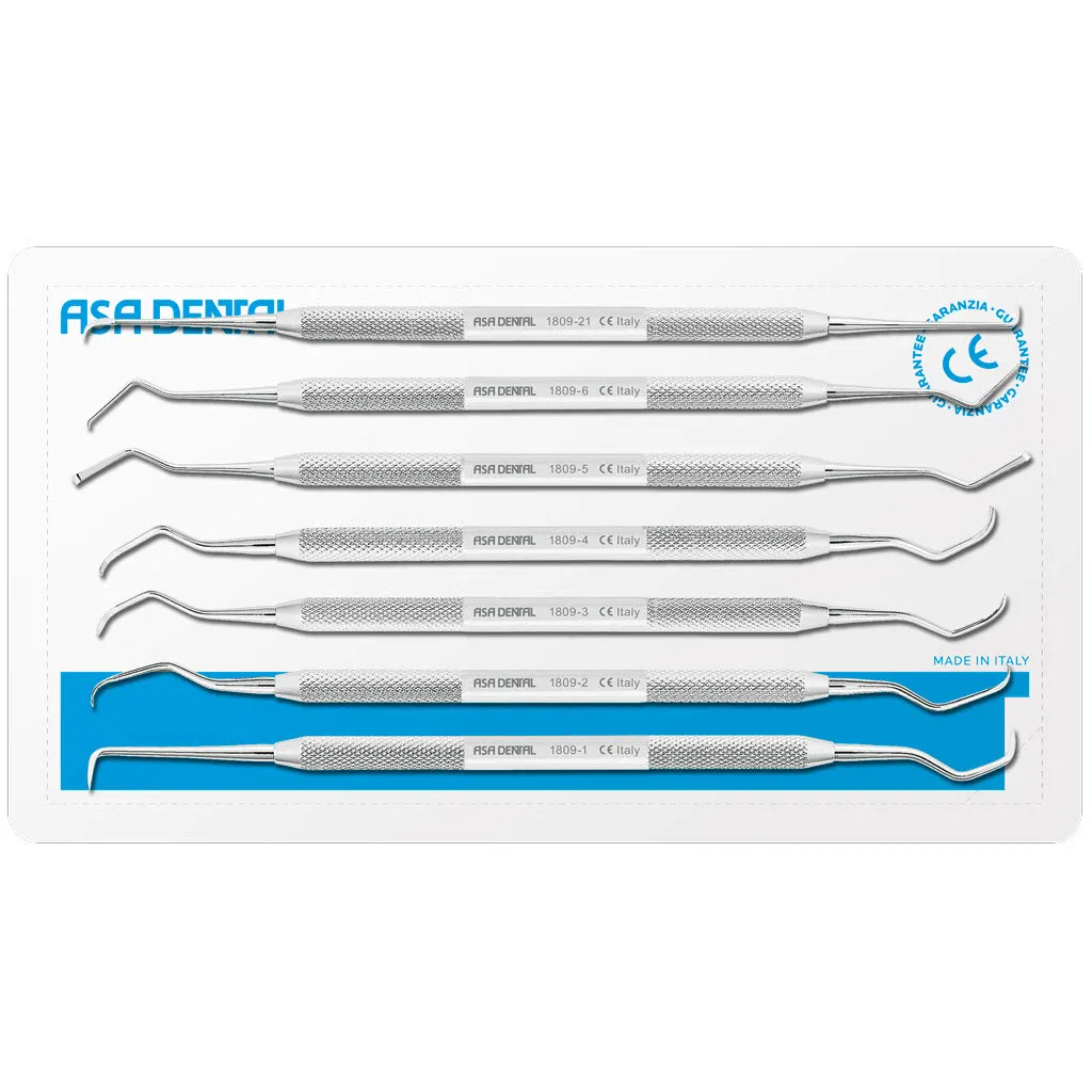 Goldman-Fox Curettes and Scalers Set/7