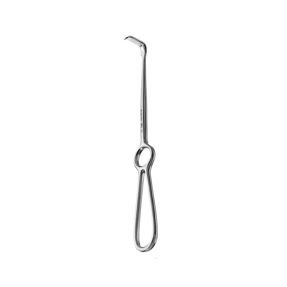 Surgical Retractor 10x42mm, Downward Curve #2
