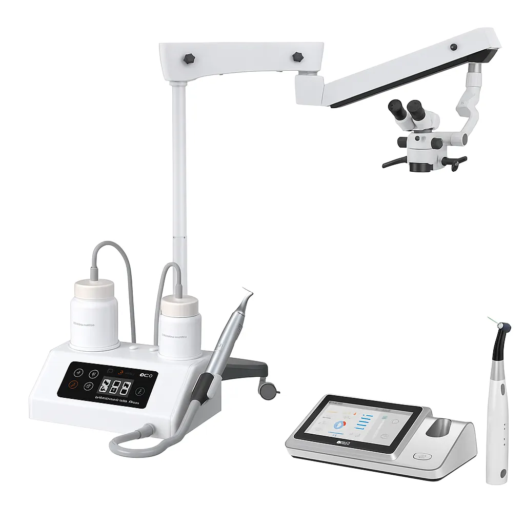 EndoMaster Elite Bundle – Microscope, Apex Locator & Irrigation System