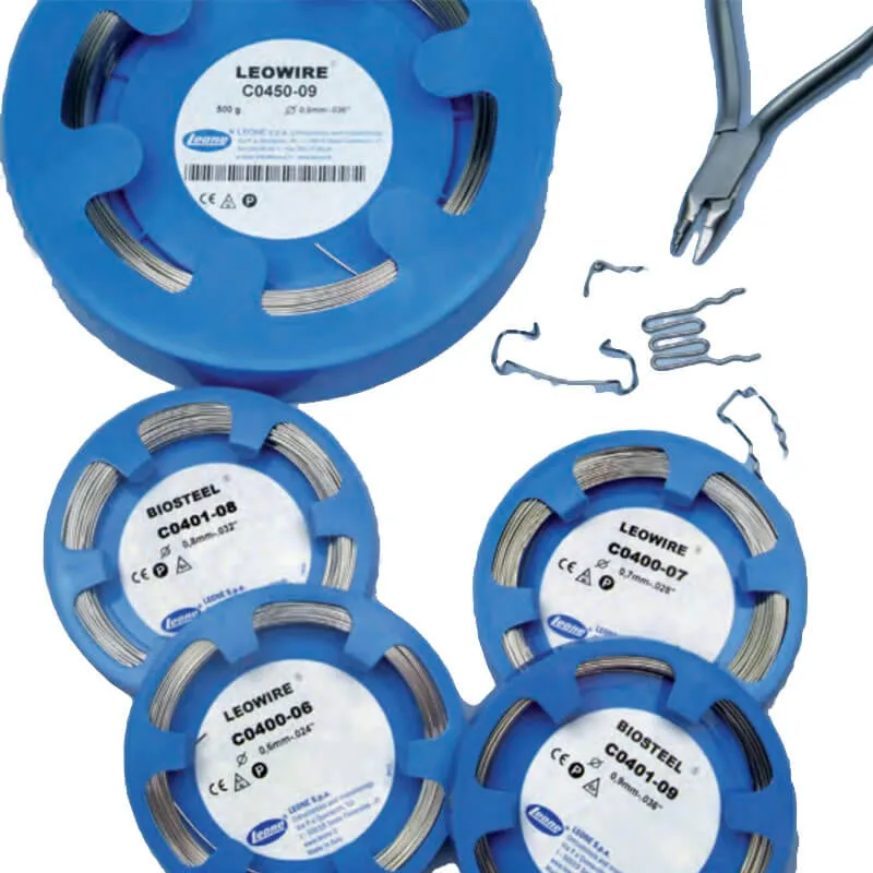 Leowire Clasp Round Hard Wire (0.8mm/.32")