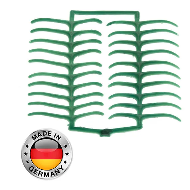 Molar Clasps Templates Wax, Green, PK/10 Layers