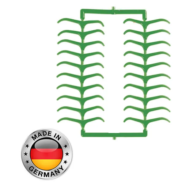 Premolars Clasps Templates Wax, Green, PK/10 Layers