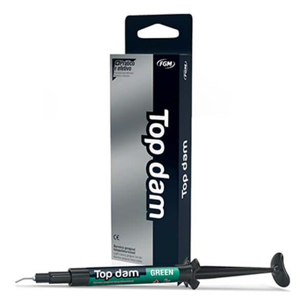 Top Dam Green, Gingival Barrier Syringe
