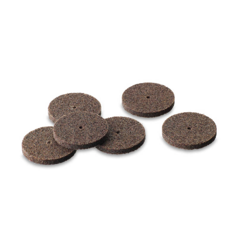 POLYFIX Polishing Discs, Brown, PK/6