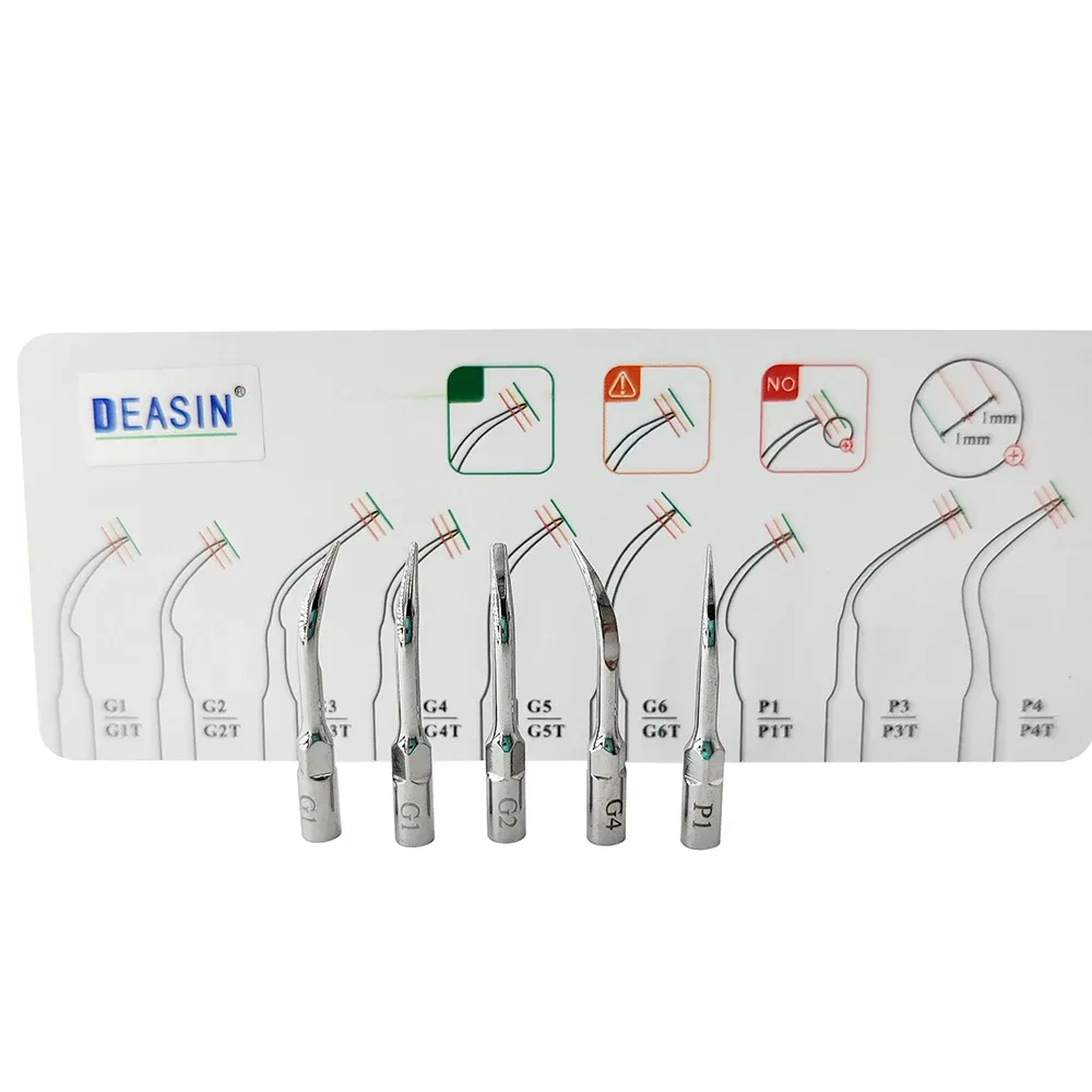 Scaler Tips Set (G1/ G2 /G3/ G4/ P1/P3) for (Woodpecker/Demtec/EMS)