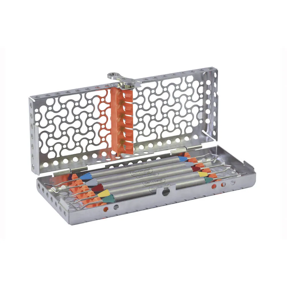 Dietschi Composite DIN Cassette of 5 Instruments in Resin, CompoSculp Kit