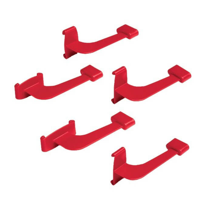 Rinn XCP Bite-Wing Biteblock For Ring Red #2 Horizontal Size, PK/6