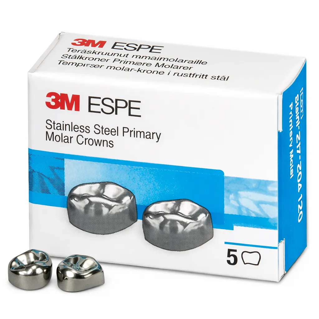 Stainless Steel Second Primary Molar Crown E-UR-7