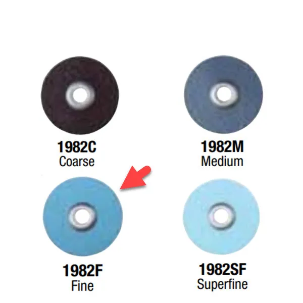 3M Sof-Lex Finishing and Polishing Discs 3/8 in Standard Fine 8690F