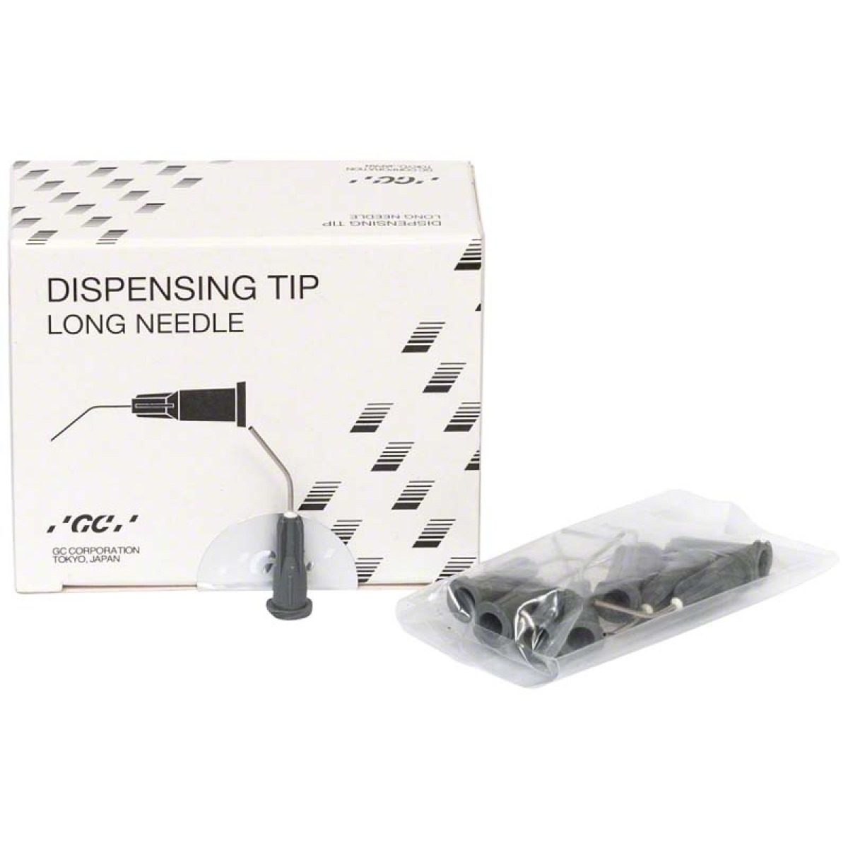 GC Dispensing Tips Long Needle, for G-aenial, PK/30