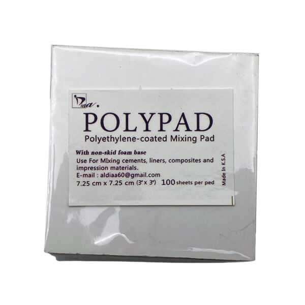 Mixing Pad Sheet 3"x3" , Book/100 Sheets