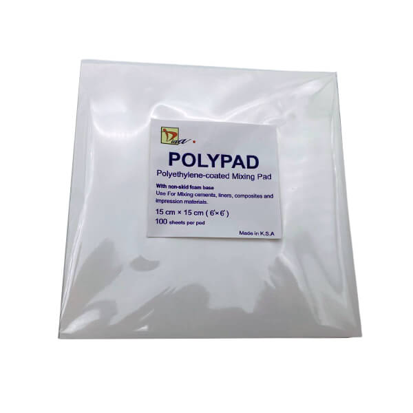 Mixing Pad Sheet 6"x6" , Book/100 Sheets