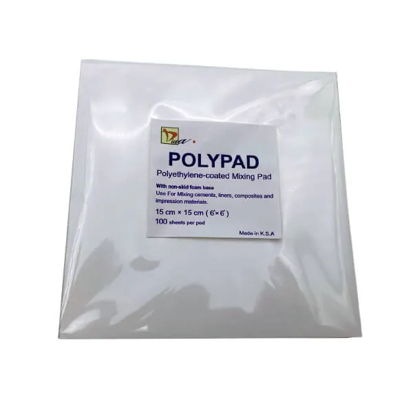 Mixing Pad Sheet 6"x6" , Book/100 Sheets