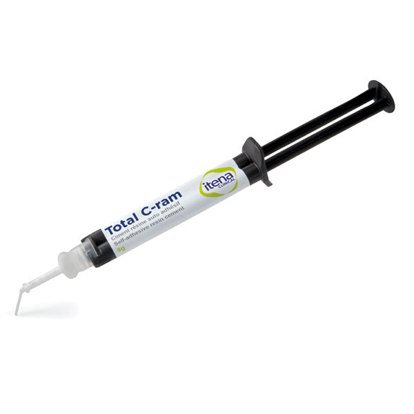 Total C-Ram, Translucent, Self-Adhesive/Etch Resin Cement for Ceramic