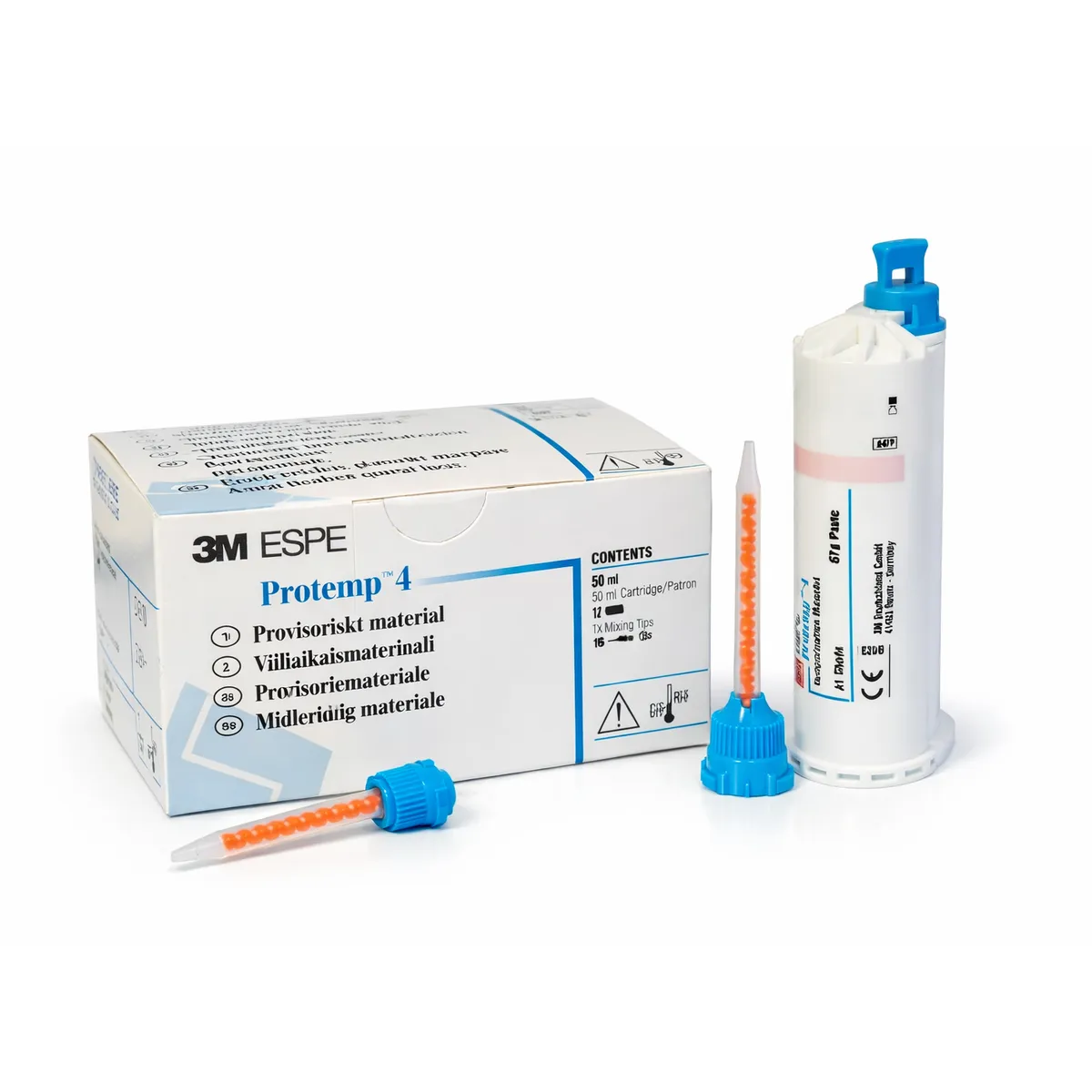 3M Protemp 4 Temporization Material Refill Shade Bleach 46959