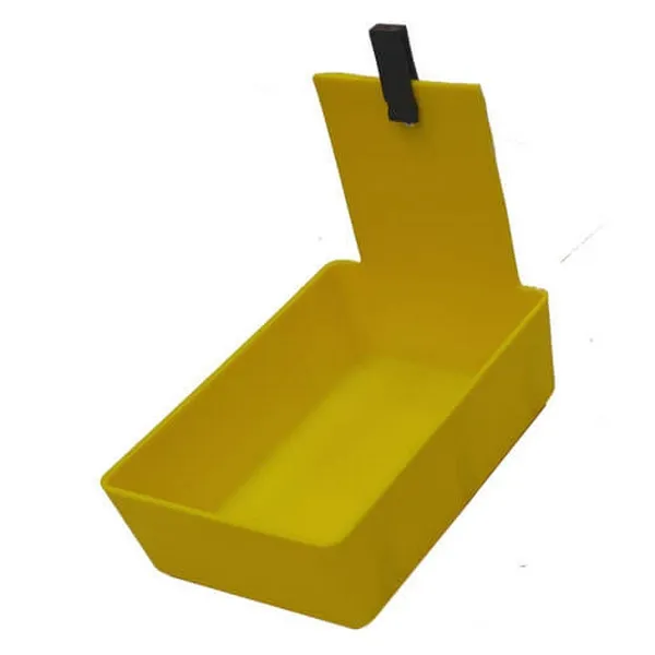 Box or Trays For Lab Cases Organizing, Yellow Color